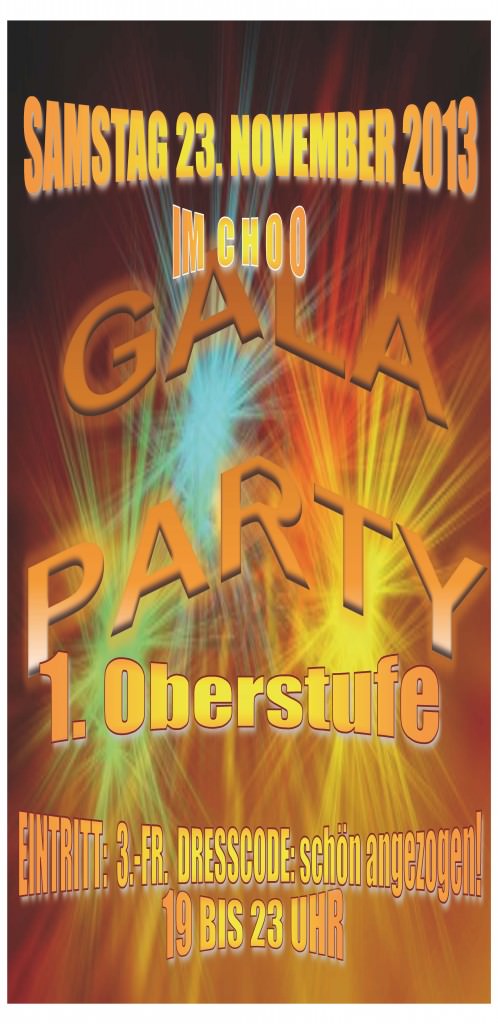 Gala Party 1. OS 2013