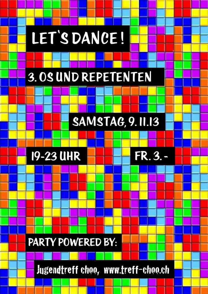 NEU!party 3. os. november