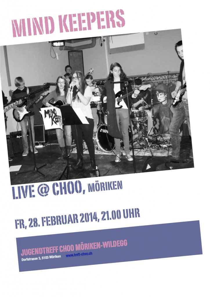 Mind Keepers live @ choo 28.2.2014