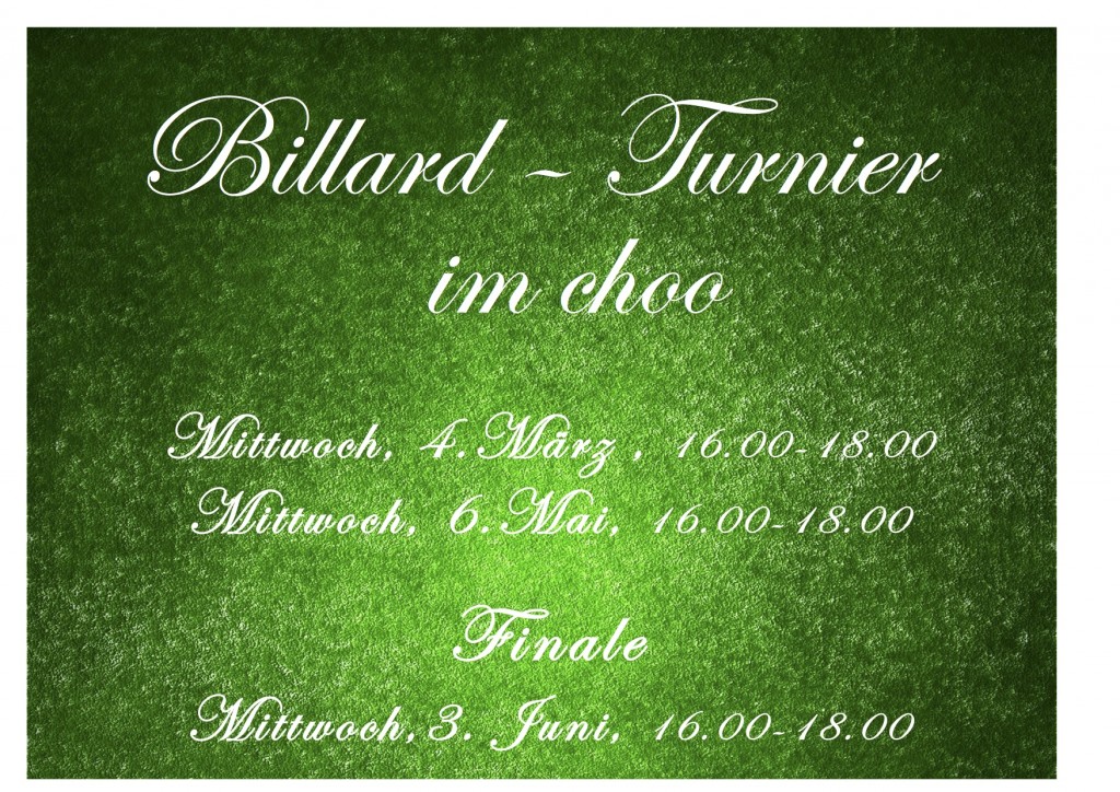 Billiard-Turnier